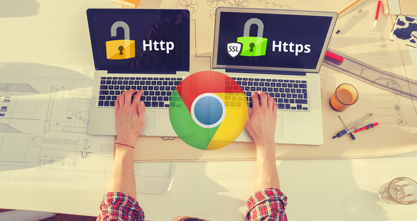 chrome https